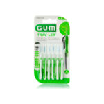 GUM Trav-ler Μεσοδόντια Βουρτσάκια 1.1mm Πράσινα 6τμχ
