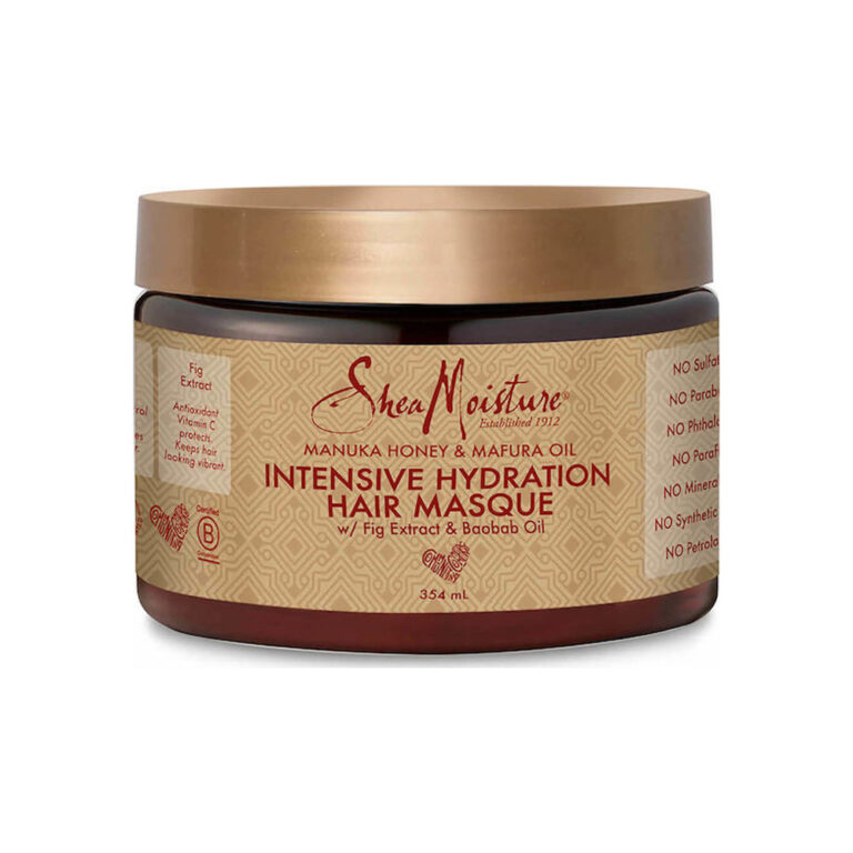 Shea Moisture Manuka Honey & Mafura Oil Μάσκα Μαλλιών για Επανόρθωση 354ml