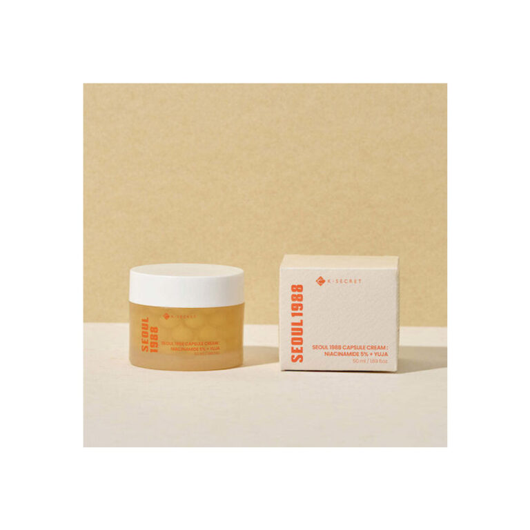 K-Secret Seoul 1988 Capsule Κρέμα Προσώπου για Ενυδάτωση, Αντιγήρανση & Λάμψη με Niacinamide 5% + Yuja 50ml