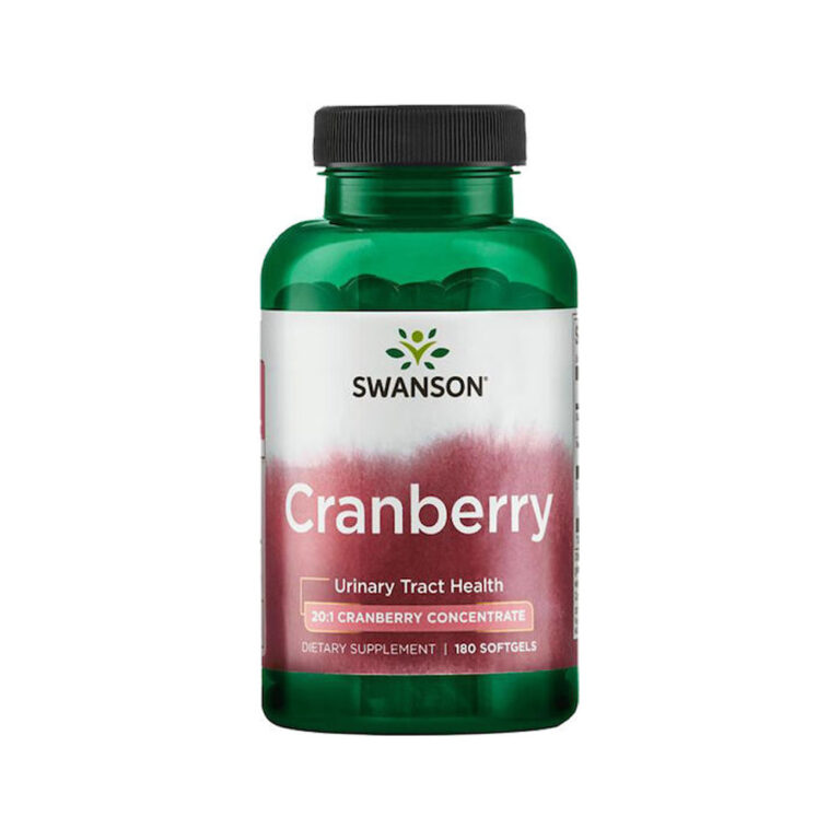 Swanson Cranberry 800mg 180 μαλακές κάψουλες