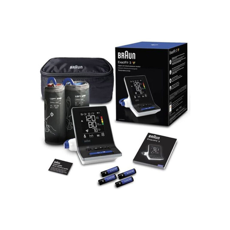 Braun ExactFit 3 Ηλεκτρονικό Πιεσόμετρο Μπράτσου Ακριβείας BUA6150