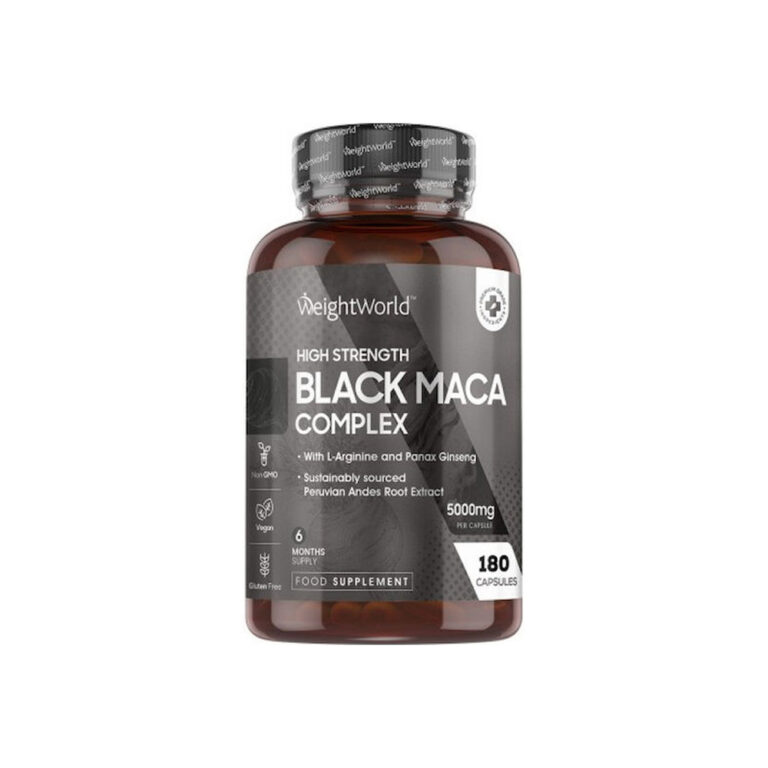 WeightWorld High Strength Black Maca Complex 5000mg 180 κάψουλες