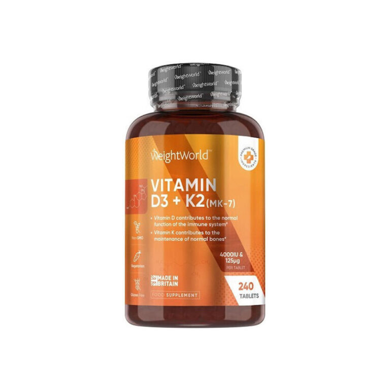 WeightWorld Βιταμίνη D3 για Ενίσχυση του Ανοσοποιητικού & την Υγεία των Οστών 4000iu 240 ταμπλέτες