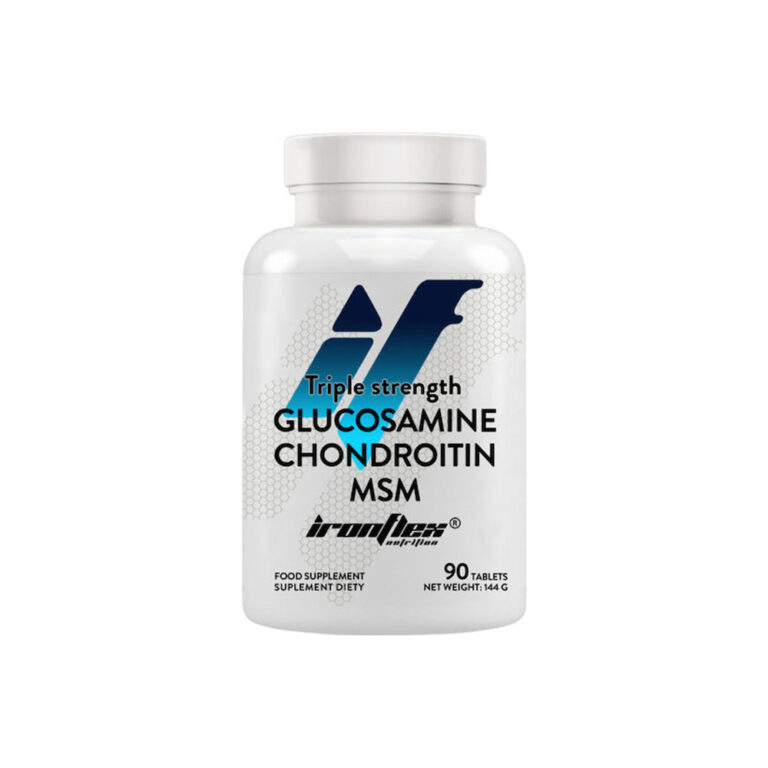Ironflex Nutrition Glucosamine Chondroitin Msm Triple Strength Συμπλήρωμα για την Υγεία Αρθρώσεων & Οστών 90 ταμπλέτες