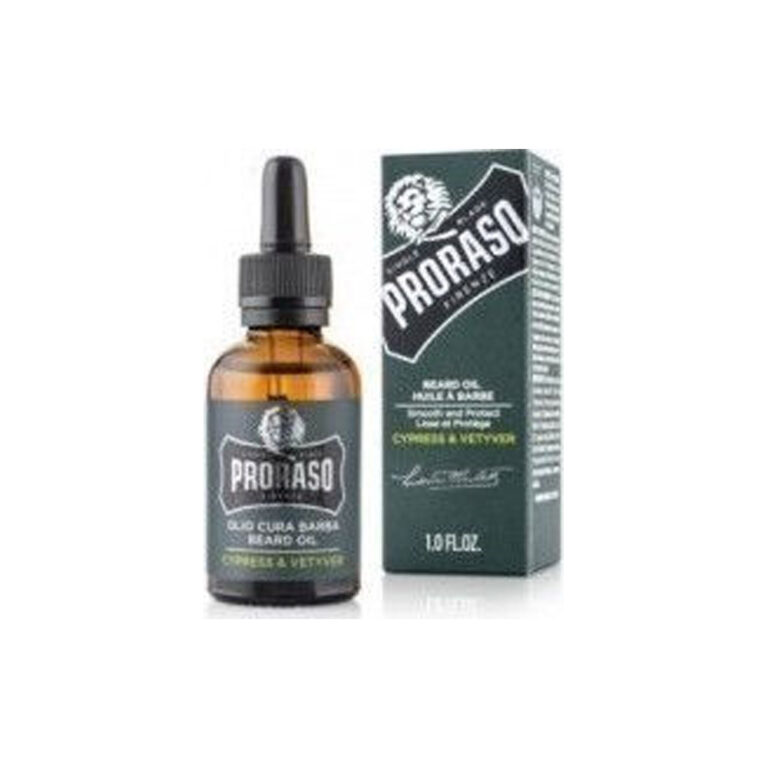 Proraso Λάδι Περιποίησης για Γένια Cypress & Vetyver 30ml