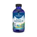 Nordic Naturals Arctic Cod Liver Oil Omega 3 Μουρουνέλαιο 1060mg 237ml Λεμόνι