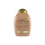 OGX Brazilian Keratin Smooth Conditioner Αναδόμησης/Θρέψης για Όλους τους Τύπους Μαλλιών 385ml