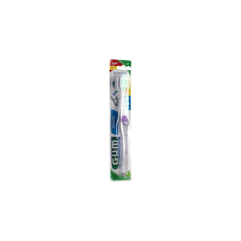 GUM Travel 158 Οδοντόβουρτσα Soft Μωβ
