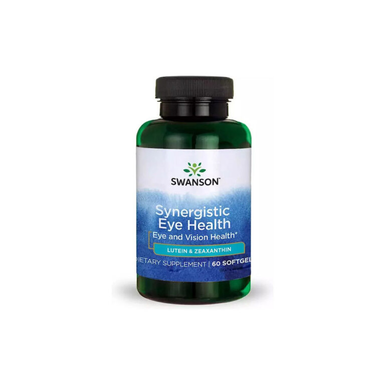 Swanson Synergistic Eye Health Lutein & Zeaxanthin Ειδικό Συμπλήρωμα Διατροφής 60 μαλακές κάψουλες