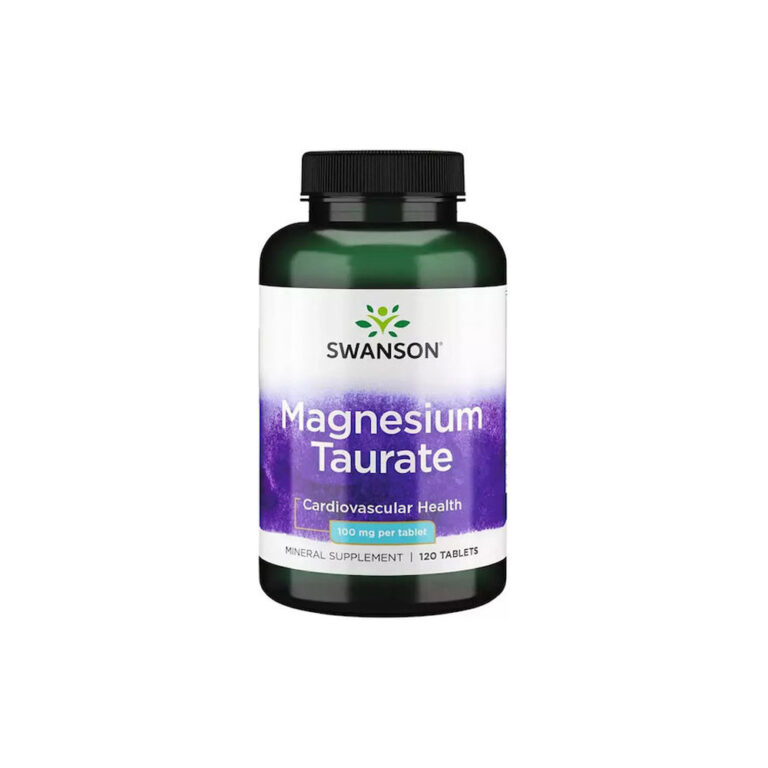 Swanson Magnesium Taurate 100mg 120 ταμπλέτες