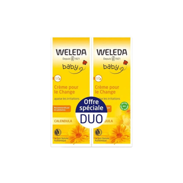 Weleda Πακέτο Promo Baby Calendula Βρεφική Κρέμα Αλλαγής Πάνας Καλέντουλας 2x75ml
