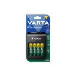 Varta LCD Plug Charger+ 4 Μπαταριών Ni-MH Μεγέθους AA/AAA/9V Σετ με 4x AA 2100mAh