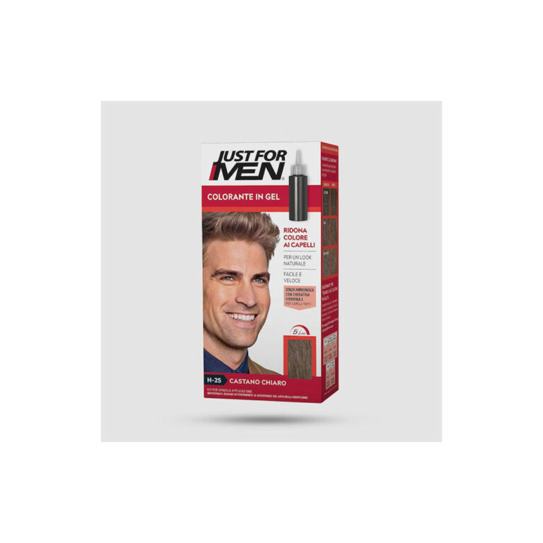 Just For Men Shampoo-In Color Χρωμοσαμπουάν Χωρίς Αμμωνία Light Brown H-25 30ml