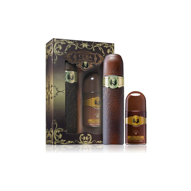 Cuba Gold Set Eau de Toilette 100ml & Roll- On 50ml