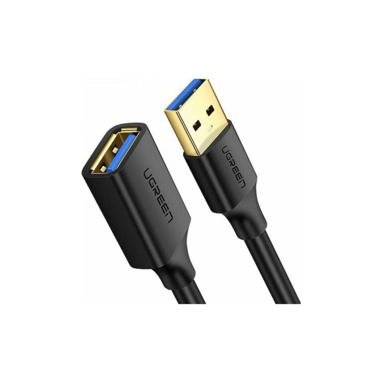Ugreen USB 3.0 Cable USB-A male - USB-A female Μαύρο 1.5m 30126