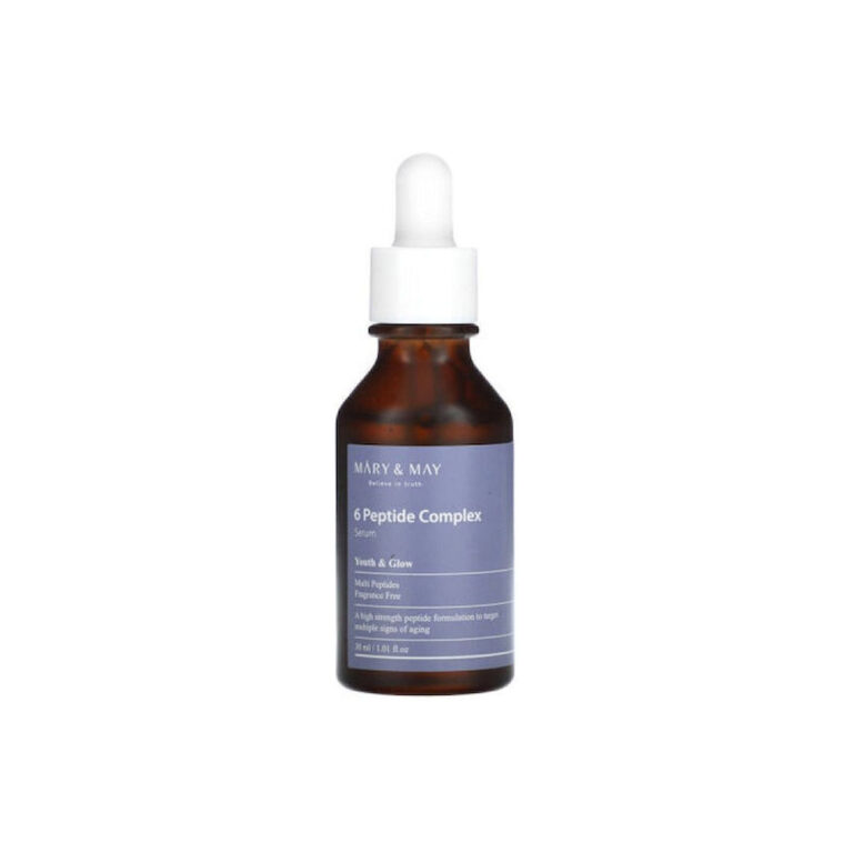 Mary & May Ενυδατικό & Αντιγηραντικό Serum Προσώπου με Πεπτίδια για Λάμψη & Σύσφιξη 30ml