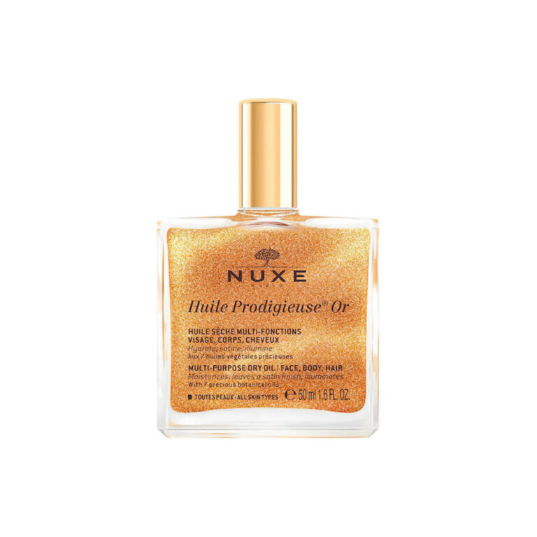 Nuxe Huile Prodigieuse OR Ξηρό Λάδι με Λάμψη για Πρόσωπο, Μαλλιά και Σώμα 50ml