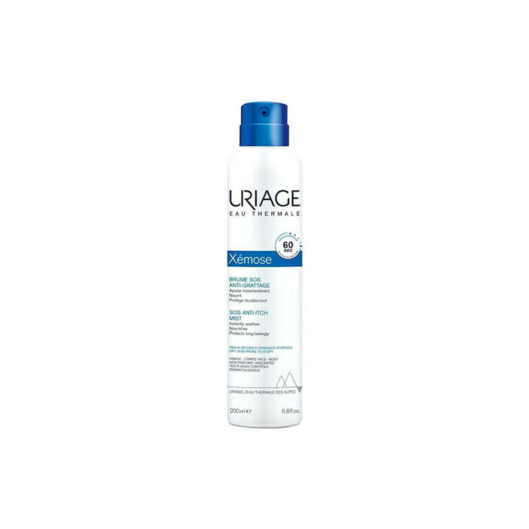 Uriage Xemose Sos Anti-Itch Mist Face Mist Τόνωσης Προσώπου με Ιαματικό Νερό 200ml