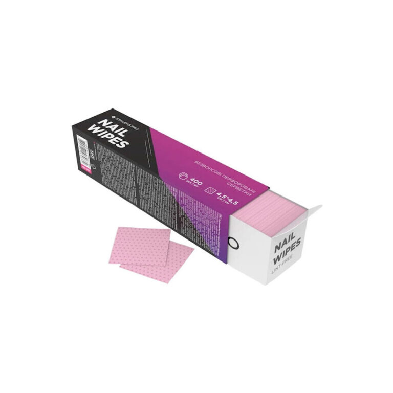 Staleks 400 Χαρτάκια Κυτταρίνης Nail Wipes Lint-free We-400