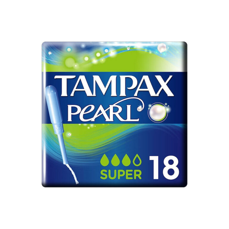 Tampax Ταμπόν Pearl με Εφαρμογέα για Κανονική Ροή 18τμχ