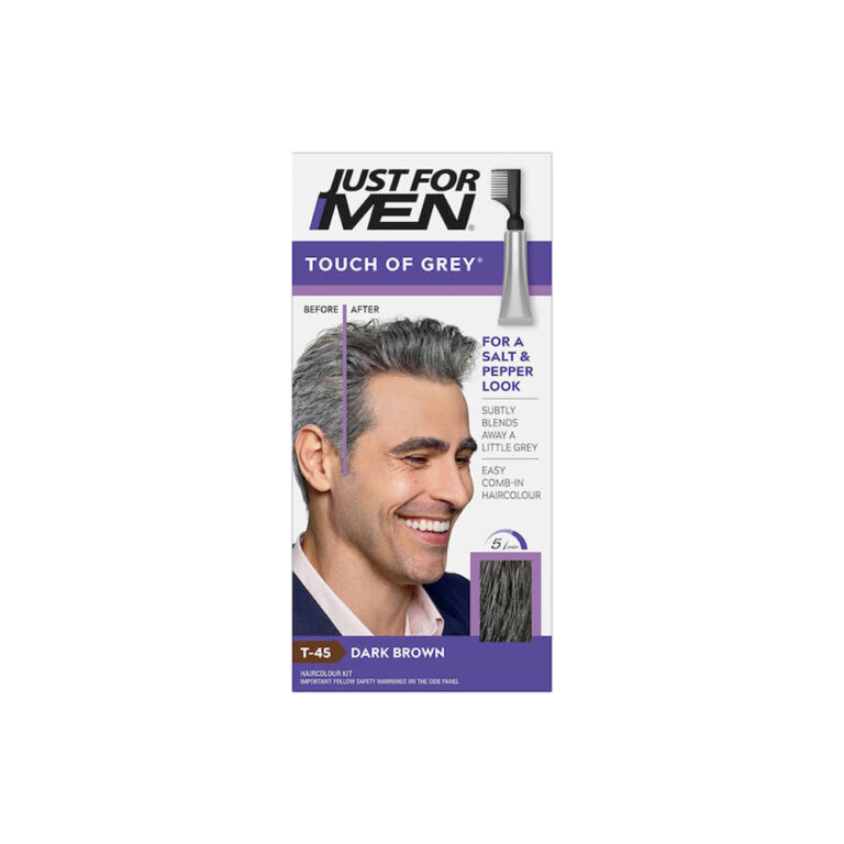Just For Men Βαφή Μαλλιών Χωρίς Αμμωνία T-45 Dark Brown 40gr
