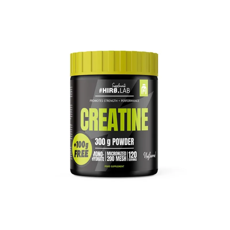 Hiro.Lab Creatine Monohydrate 300g Unflavoured με Ταυρίνη